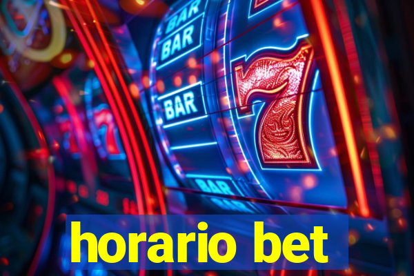 horario bet